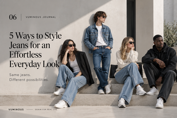 5 Ways to Style Jeans for an Effortless Everyday Look