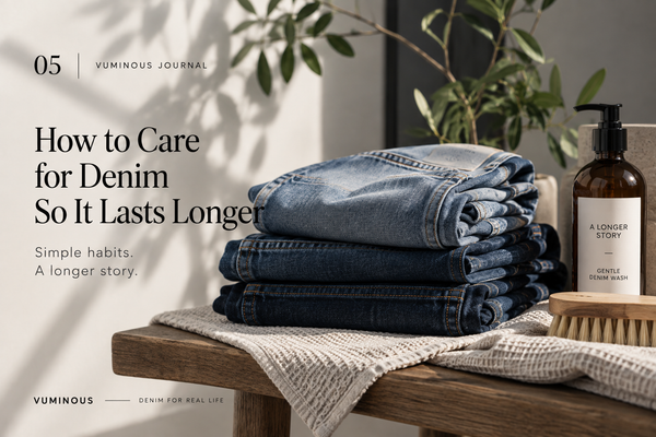 How to Care for Denim So It Lasts Longer