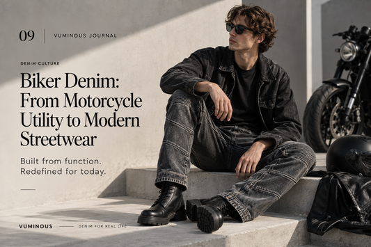 Biker Denim: From Motorcycle Utility to Modern Streetwear