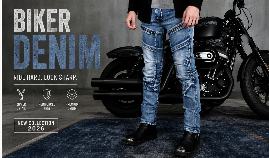 Biker Jeans