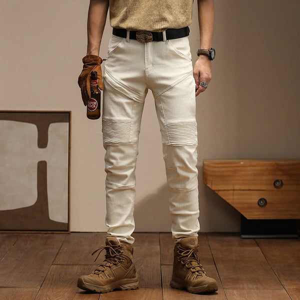 Street men slim jeans