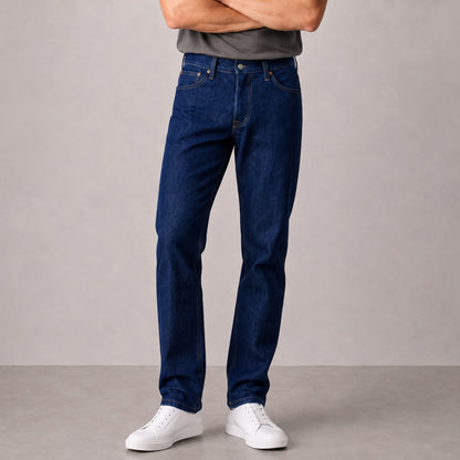 Men's Dark Indigo Slim Fit Jeans