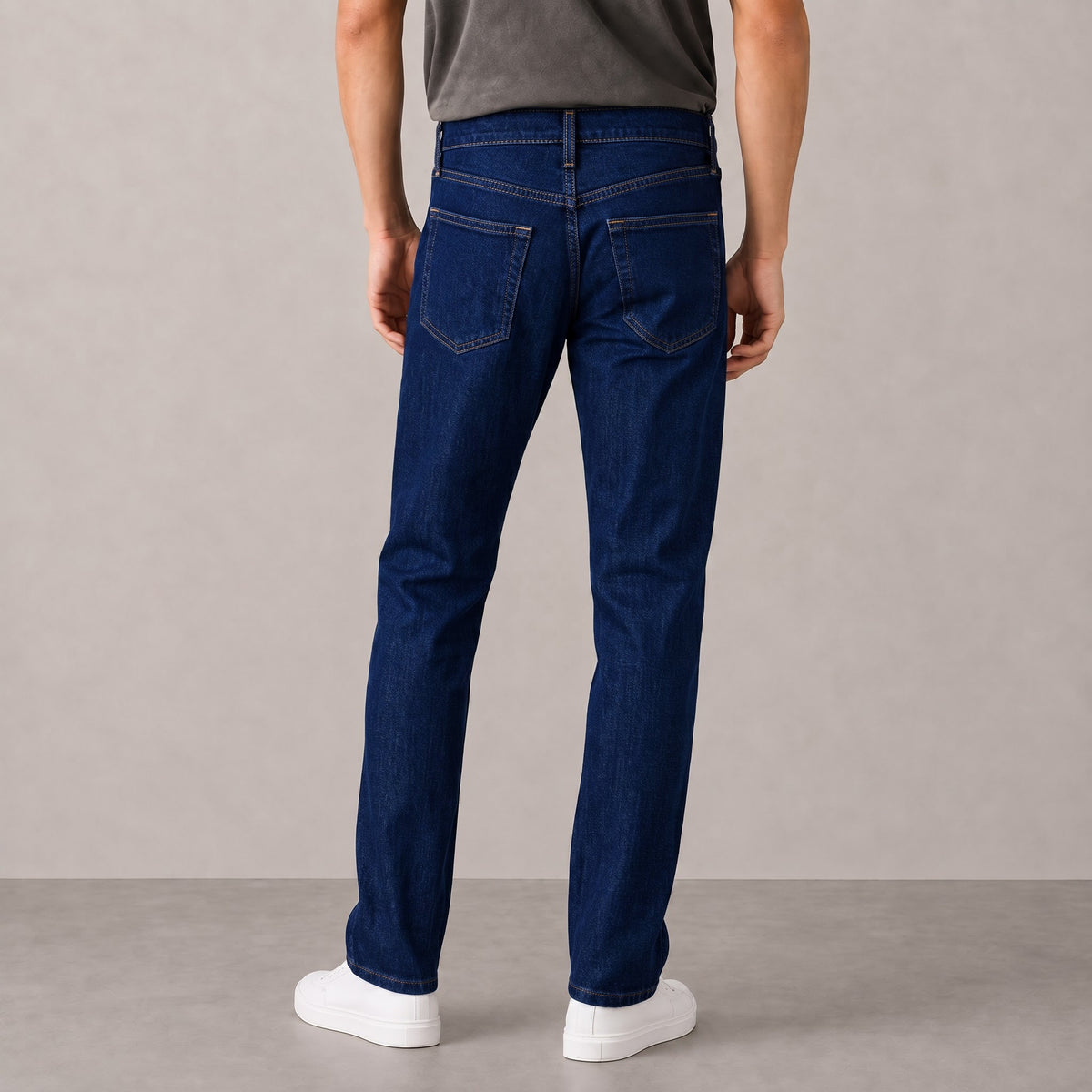 Men's Dark Indigo Slim Fit Jeans