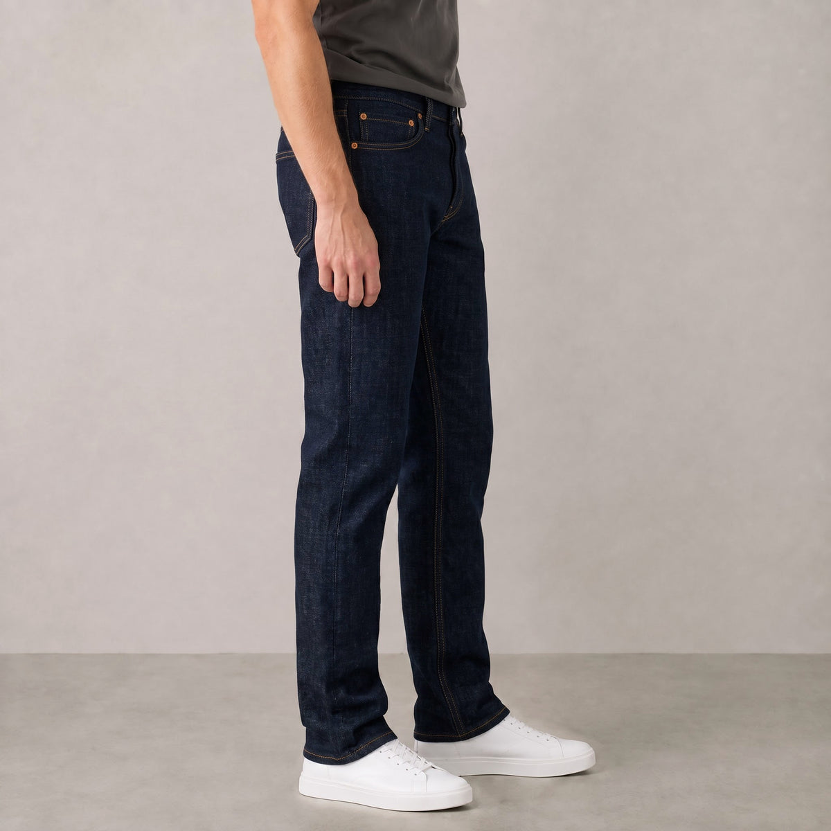 Men's Deep Indigo Slim Fit Jeans