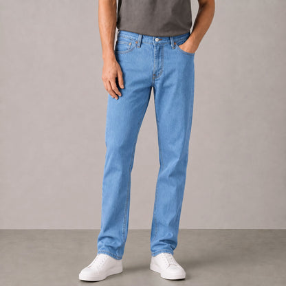 Men's Light Blue Slim Fit Jeans